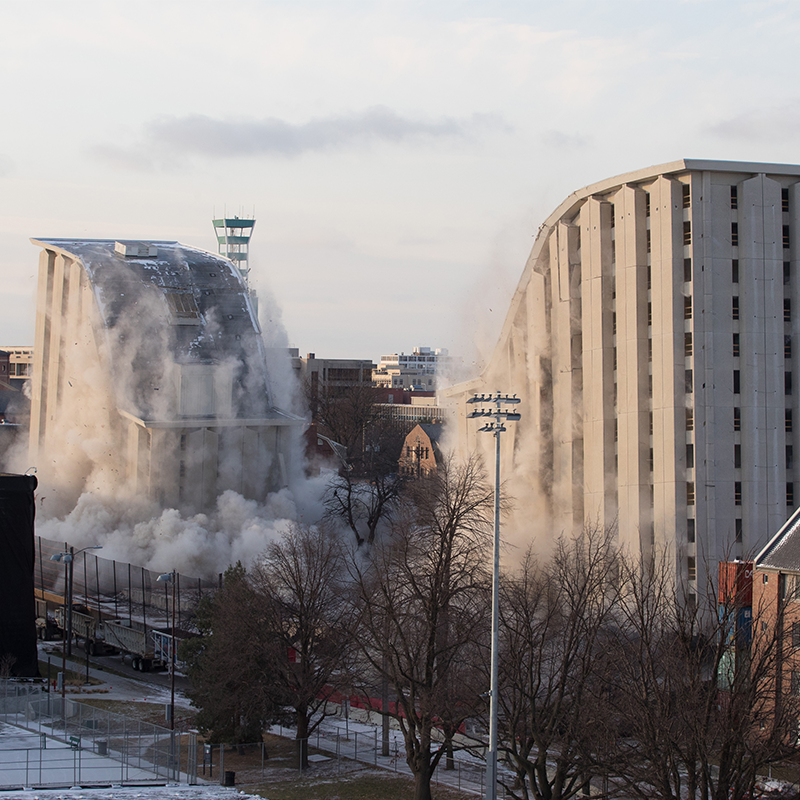 Video of Implosion