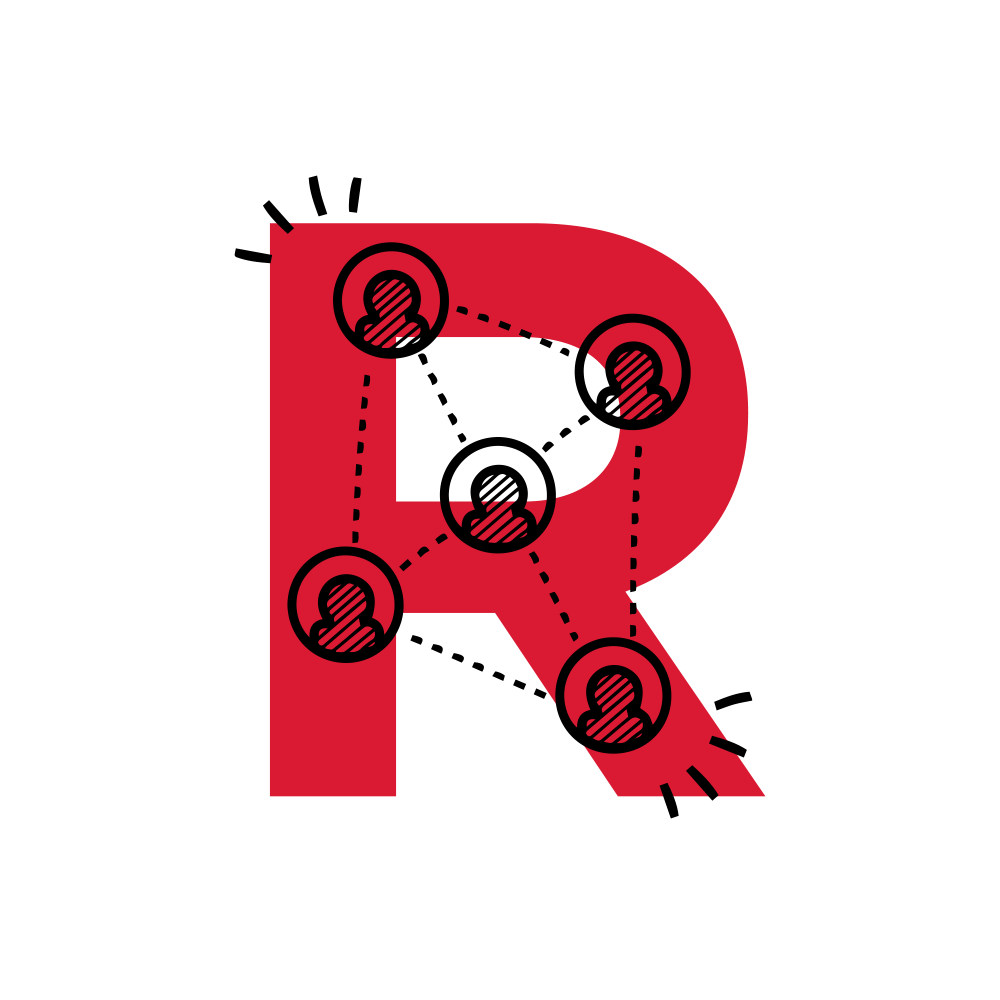The letter R