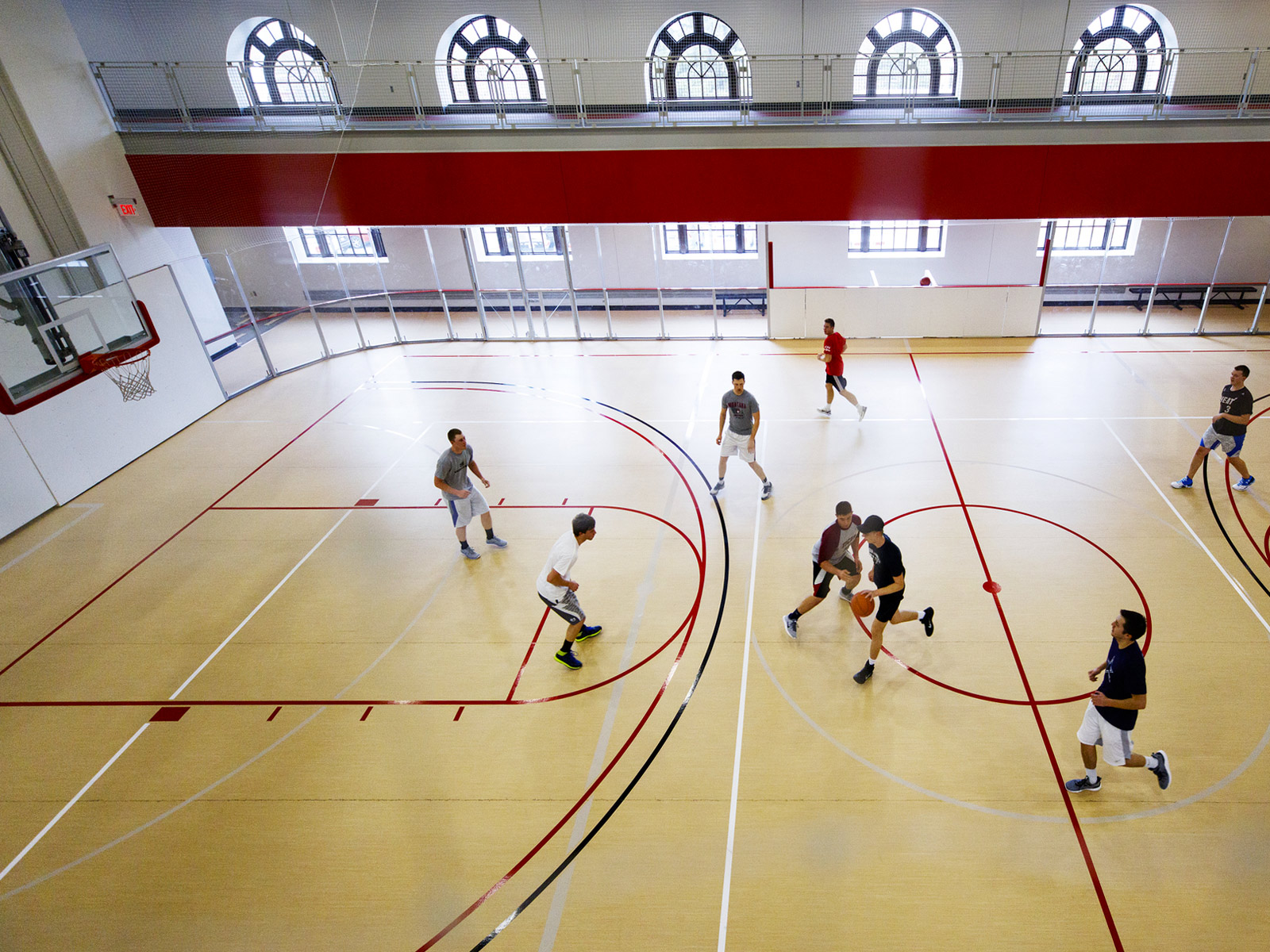 students at east rec center
