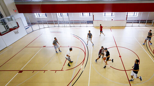 students at east rec center