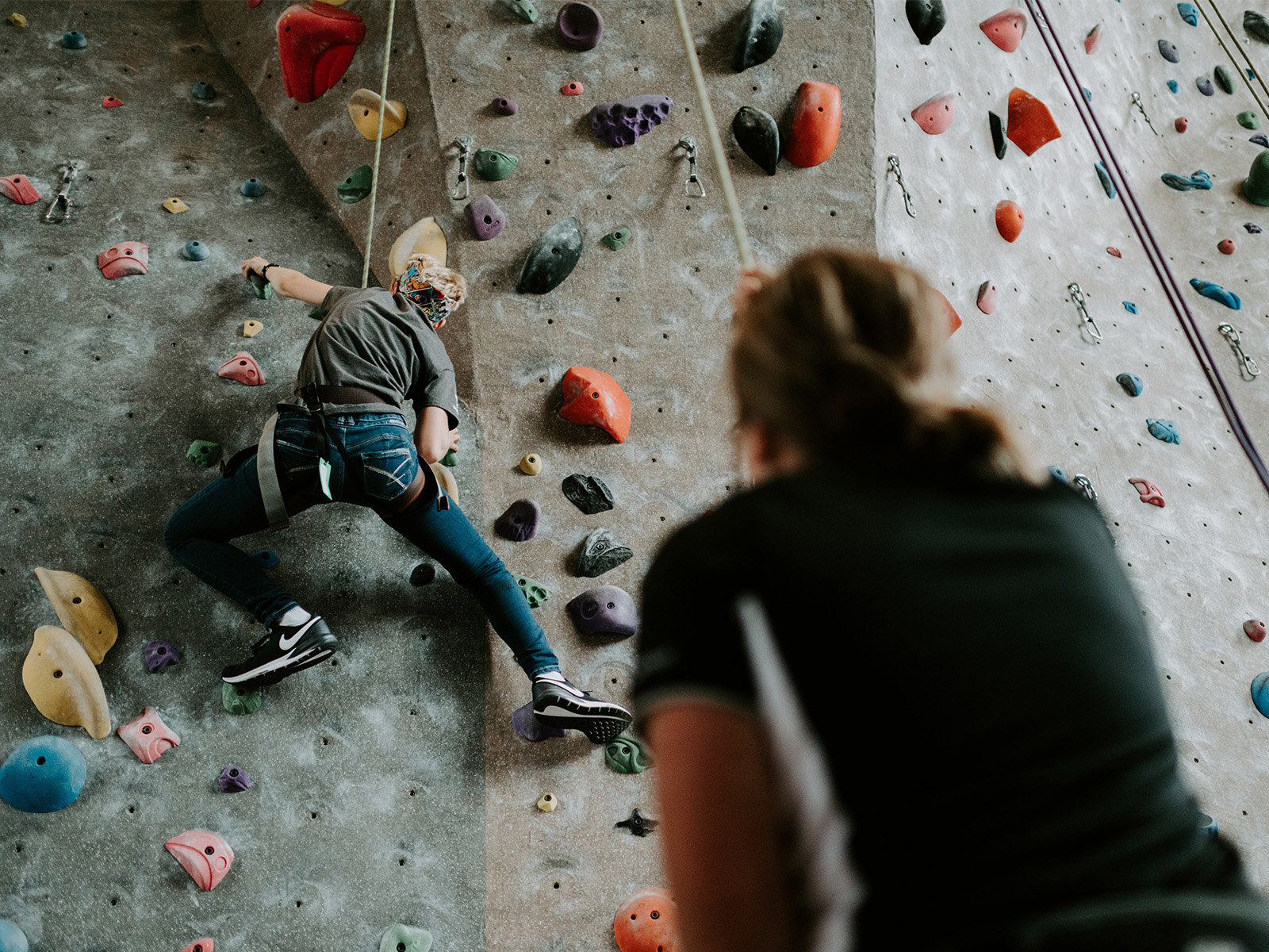 students at east rec center